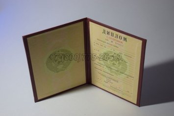 Красный Диплом о Высшем Образовании Советского Союза 1988г в Брянске