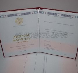 Красный Диплом Магистра 2019г в Брянске